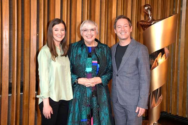 Alexandra Maria Lara, Claudia Roth and Florian Gallenberger at the announcement of the nominations for the German Film Award 2023 at Kino International Berlin, 24 03 2023 Foto:xF.xKernx xFuturexImage