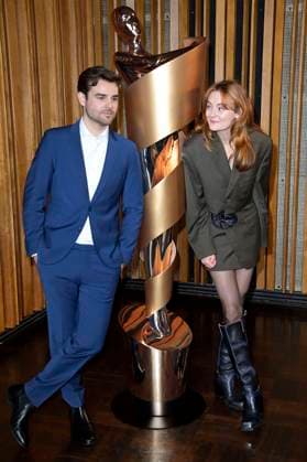Lucas Reiber and Lea van Acken at the announcement of the nominations for the German Film Award 2023 at Kino International Berlin, 24 03 2023 Foto:xF.xKernx xFuturexImage