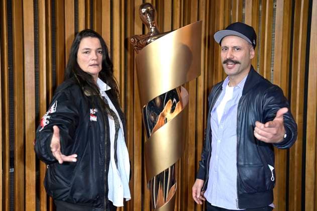 Katja von Garnier and Vartan Bassil at the announcement of the nominations for the German Film Award 2023 at Kino International Berlin, 24 03 2023 Foto:xF.xKernx xFuturexImage