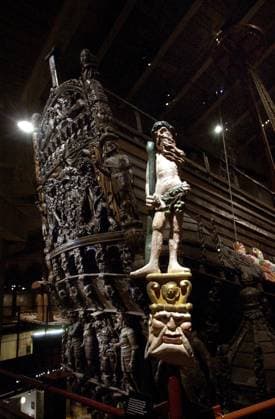 Stockholm 20021210 Ingrid Hall Roth, Chief Conservator of the Maritime Museum, talks about her work on the Vasa ship Stockholm Sweden x50010x  Copyright: xJanerikxHenriksson TTx 50010