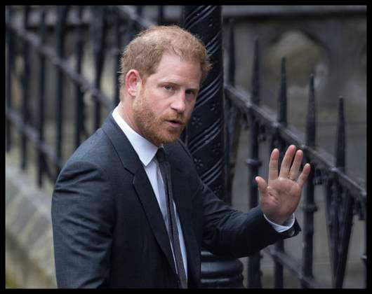 Bilder des Jahres 2023, Entertainment 03 März Entertainment Themen der Woche KW13 . 28 03 2023. London, United Kingdom. Prince Harry arriving on the second day of the hearing at the High Court in London .  xStephenxLockx xi-Imagesx IIM-24260-0019