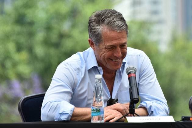 Dungeons & Dragons: Honor Among Thieves Press Conference March 29, 2023, Mexico City, Mexico: British actor Hugh Grant speaks during the film press conference for the Dungeons and Dragons: Honor Among Thieves at Four Season Mexico. on March 29, 2023 in Mexico City, Mexico. (Photo by Carlos Tischler Eyepix Group) Copyright: xCarlosxTischler xEyepixxGroupx CT_29032023_90560