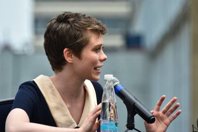 Dungeons & Dragons: Honor Among Thieves Press Conference March 29, 2023, Mexico City, Mexico: American actress Sophia Lillis speaks during the film press conference for the Dungeons and Dragons: Honor Among Thieves at Four Season Mexico. on March 29, 2023 in Mexico City, Mexico. (Photo by Carlos Tischler Eyepix Group) Copyright: xCarlosxTischler xEyepixxGroupx CT_29032023_90596