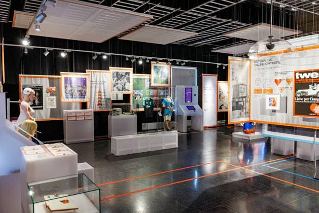 The exhibition DeutschlandDigital from 24 March 2023 to 04 February 2024 at the House of History in Bonn 30 03 2023 Bonn Gronau NRW Germany