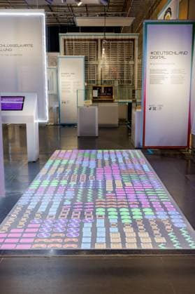 The exhibition DeutschlandDigital from 24 March 2023 to 04 February 2024 at the House of History in Bonn 30 03 2023 Bonn Gronau NRW Germany