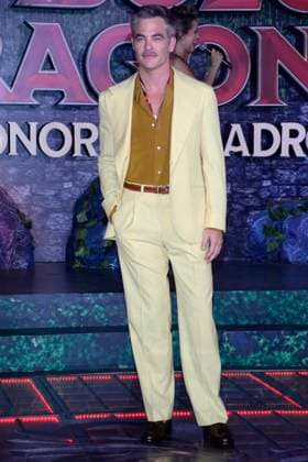 Dungeons & Dragons: Honor Among Thieves Film Premiere March 29, 2023, Mexico City, Mexico: American Actor Chris Pine attends the film ˜the Dungeons and Dragons: Honor Among Thieves™ film premiere at Cinepolis Plaza Universidad . on March 29, 2023 in Mexico City, Mexico. (Photo by Jorge Gonzalez Eyepix Group) Copyright: xJorgexGonzalez xEyepixxGroupx JG_29032023_90633