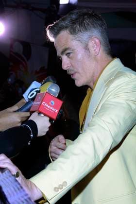Dungeons & Dragons: Honor Among Thieves Film Premiere March 29, 2023, Mexico City, Mexico: American Actor Chris Pine attends the film ˜the Dungeons and Dragons: Honor Among Thieves™ film premiere at Cinepolis Plaza Universidad . on March 29, 2023 in Mexico City, Mexico. (Photo by Jorge Gonzalez Eyepix Group) Copyright: xJorgexGonzalez xEyepixxGroupx JG_29032023_90637
