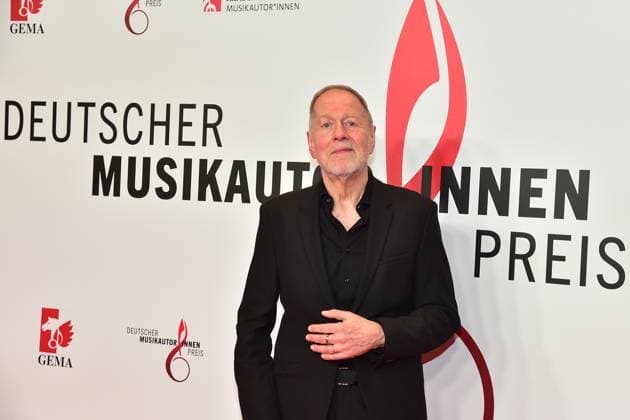 German Music Authors Award 2023 Dieter Gorny, founder of POPCOM, VIVA music channel arrival red carpet to the 14 award ceremony, German Music Authors Award 2023 on March 30 in Berlin Photopress Mueller