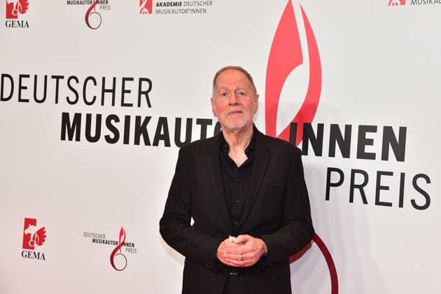 German Music Authors Award 2023 Dieter Gorny, founder of POPCOM, VIVA music channel arrival red carpet to the 14 award ceremony, German Music Authors Award 2023 on March 30 in Berlin Photopress Mueller