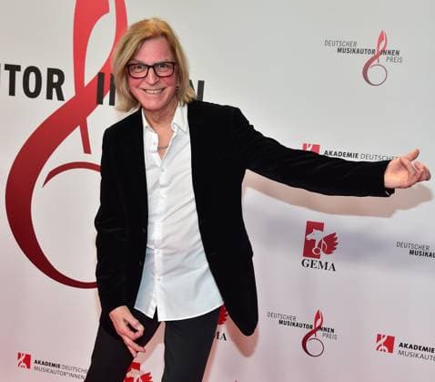 German MusicAuthorsPrize 2023 Rüdiger Ritchie Barton Band Silly arrival red carpet to the 14 award ceremony, German MusicAuthorsPrize 2023 on 30 March in Berlin Photopress Mueller