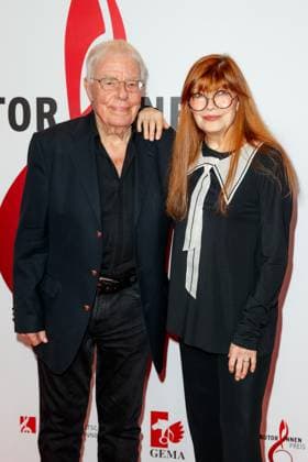 GEMA Music Authors Award 2023 Christian Bruhn and Katja Ebstein at the 14 GEMA Music Authors Award at the Ritz Carlton on 30 03 2023 in Berlin Copyright: xEventpressxKochanx