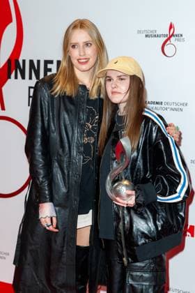 GEMA Music Authors Award 2023 Lea Marie Becker and Luna Alina Striedl at the 14 GEMA Music Authors Award at the Ritz Carlton in Berlin on 30 03 2023 Copyright: xEventpressxKochanx