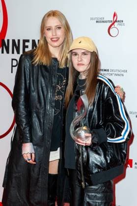 GEMA Music Authors Award 2023 Lea Marie Becker and Luna Alina Striedl at the 14 GEMA Music Authors Award at the Ritz Carlton in Berlin on 30 03 2023 Copyright: xEventpressxKochanx