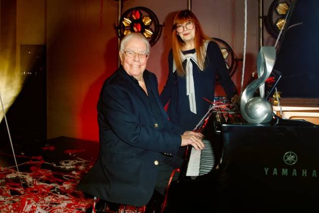 GEMA Music Authors Award 2023 Christian Bruhn and Katja Ebstein at the 14 GEMA Music Authors Award at the Ritz Carlton on 30 03 2023 in Berlin Copyright: xEventpressxKochanx
