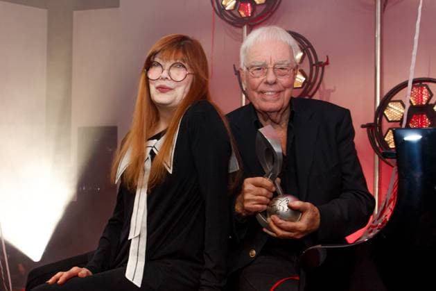 GEMA Music Authors Award 2023 Christian Bruhn and Katja Ebstein at the 14 GEMA Music Authors Award at the Ritz Carlton on 30 03 2023 in Berlin Copyright: xEventpressxKochanx