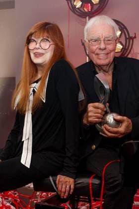 GEMA Music Authors Award 2023 Christian Bruhn and Katja Ebstein at the 14 GEMA Music Authors Award at the Ritz Carlton on 30 03 2023 in Berlin Copyright: xEventpressxKochanx