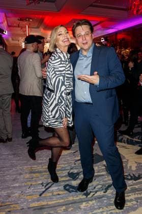 GEMA Music Authors Award 2023 Tanja Lasch and Marcus Zander at the 14 GEMA Music Authors Award at the Ritz Carlton in Berlin on 30 03 2023 Copyright: xEventpressxKochanx