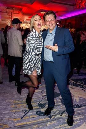 GEMA Music Authors Award 2023 Tanja Lasch and Marcus Zander at the 14 GEMA Music Authors Award at the Ritz Carlton in Berlin on 30 03 2023 Copyright: xEventpressxKochanx
