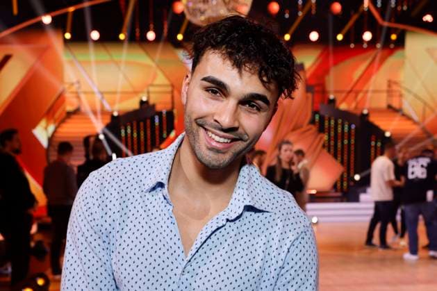 Tiktok-Star Younes Zarou bei der 16. Staffel der RTL-Tanzshow Let s Dance im MMC Coloneum. Köln, 24.03.2023 NRW Deutschland *** Tiktok star Younes Zarou at the 16 season of RTL dance show Let s Dance at MMC Coloneum Cologne, 24 03 2023 NRW Germany Copyright: xChristophxHardtx