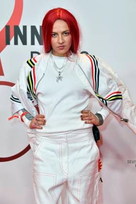 Haiyti at the 14 German Music Authors Award of the GEMA 2023 at the Hotel The Ritz Carlton Berlin, 30 03 2023 Foto:xN.xKubelkax xFuturexImage
