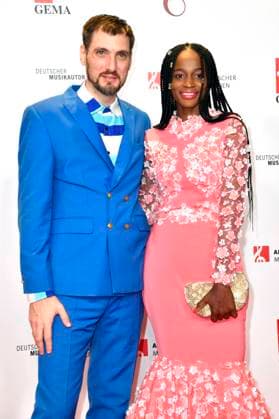 Max Weissenfeldt and Richess Weissenfeldt at the 14 German Music Authors Award of GEMA 2023 at The Ritz Carlton Hotel Berlin, 30 03 2023 Foto:xN.xKubelkax xFuturexImage