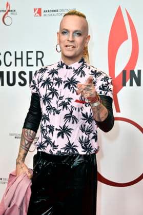 Chris Harms of Lord of the Lost at the 14 German Music Authors Award of GEMA 2023 at The Ritz Carlton Hotel Berlin, 30 03 2023 Foto:xN.xKubelkax xFuturexImage