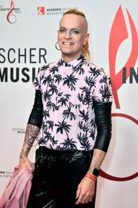 Chris Harms of Lord of the Lost at the 14 German Music Authors Award of GEMA 2023 at The Ritz Carlton Hotel Berlin, 30 03 2023 Foto:xN.xKubelkax xFuturexImage