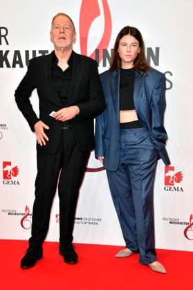 Dieter Gorny and Balbina at the 14 German Music Authors Award of GEMA 2023 at The Ritz Carlton Hotel Berlin, 30 03 2023 Foto:xN.xKubelkax xFuturexImage