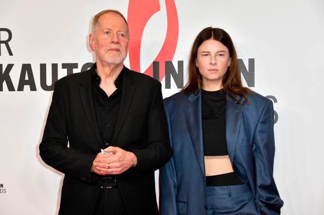 Dieter Gorny and Balbina at the 14 German Music Authors Award of GEMA 2023 at The Ritz Carlton Hotel Berlin, 30 03 2023 Foto:xN.xKubelkax xFuturexImage