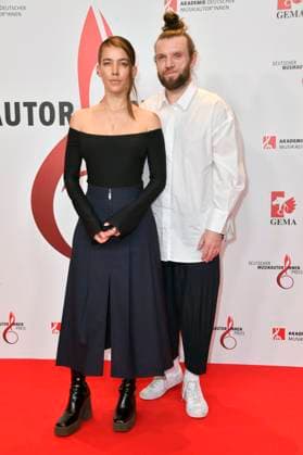 Alina Süggeler and Andreas Weizel from Frida Gold at the 14 German Music Authors Award of GEMA 2023 at The Ritz Carlton Hotel Berlin, 30 03 2023 Foto:xN.xKubelkax xFuturexImage