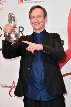 Volker Bertelmann at the 14 German Music Authors Award of the GEMA 2023 at the Hotel The Ritz Carlton Berlin, 30 03 2023 Foto:xN.xKubelkax xFuturexImage