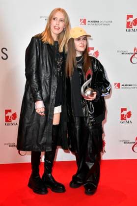Lea and Luna at the 14 German Music Authors Award of GEMA 2023 at The Ritz Carlton Hotel Berlin, 30 03 2023 Foto:xN.xKubelkax xFuturexImage