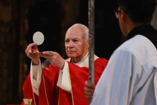 Palm Sunday Mass As part of Holy Week April 2, 2023 in Mexico City, Mexico: Cardinal Carlos Aguiar Retes, Primate Archbishop of Mexico, offers a Palm Sunday Mass at the Metropolitan Cathedral of Mexico City, on the occasion of the beginning of Holy Week. On April 2, 2023 in Mexico City, Mexico. (Photo by Carlos Santiago Eyepix Group) Copyright: xCarlosxSantiagox xEyepixxGroupx CS202304025806