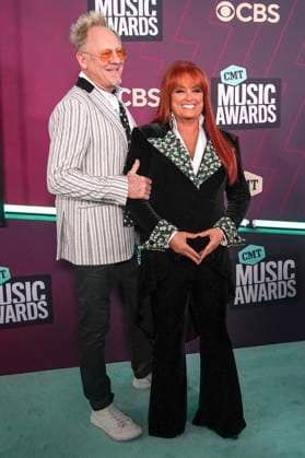 Cactus Moser with wife Wynonna Judd at the CMT Music Awards at Moody Center Austin, 02 04 2023. Foto:xT.xKingx xFuturexImage