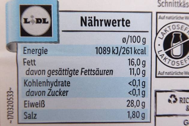 Naehrwerttabelle Inhaltsstoffe Zusammensetzung Auflistung Hinweis Kennzeichnung ingredients sign Naehrwerttabelle Auflistung *** Nutrition Table Ingredients Composition Listing Note Labeling ingredients sign Nutrition Table Listing 