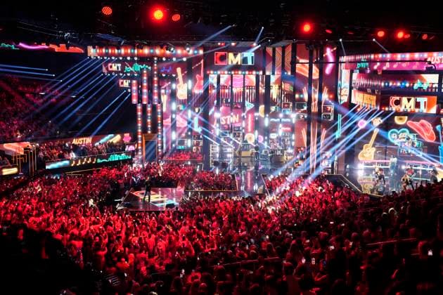 April 2, 2023, Austin, TX, United States: General view of the set at the 2023 Country Music Awards (CMT) held for the first time in Austin, Texas on April 2, 2023 at the Moody Center before a sold out crowd. Austin United States - ZUMAd150 20230402_znp_d150_184 Copyright: xBobxDaemmrichx