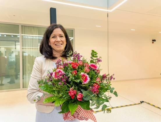 03.04.2023,Berlin,Deutschland,Vorstellung Koalitionsvertrag - Das Beste für Berlin - CDU SPD.Foto: Katharina Günther-Wünsch vom Landesverband der CDU Berlin.Sie begeht heute ihren 40.Geburtstag *** 03 04 2023,Berlin,Germany,Presentation coalition agreement The best for Berlin CDU SPD Photo Katharina Günther Wünsch of the Berlin CDU state association She celebrates her 40th birthday today