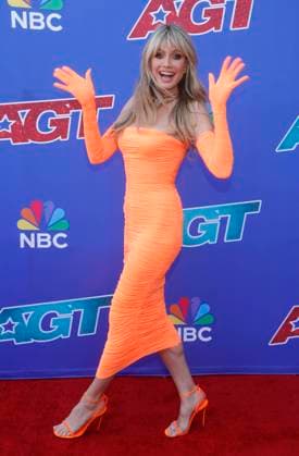 Bilder des Jahres 2023, Entertainment 04 April Entertainment Themen der Woche KW14 Entertainment Bilder des Tages 4 April 2023 Pasadena, California - Heidi Klum. America s Got Talent Season 18 Red Carpet held at Pasadena Civic Auditorium in Pasadena. Photo Credit: AdMedia 290438 2023-04-04 CA Pasadena Etats-Unis  Copyright: xAdMediax STAR_290438_035