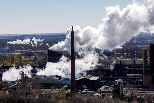 Kokerei Prosper in Bottrop, ArcelorMittal *** Prosper coking plant in Bottrop, ArcelorMittal
