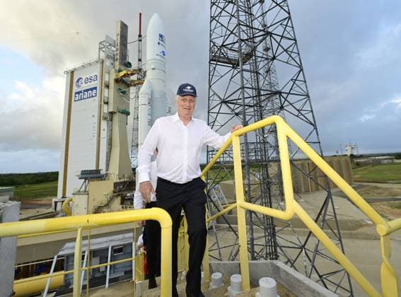 Bilder des Jahres 2023, Entertainment 04 April Entertainment Themen der Woche KW15 Entertainment Bilder des Tages King Philippe - Filip of Belgium visits the Ariane 6 launching site during a royal visit to the Guiana Space Centre in Kourou, French Guiana, France on Wednesday 12 April 2023. On Thursday ESA s Jupiter Icy Moons Explorer mission Juice is planned for launch from Europe s Spaceport in Kourou.  POOLxDIDIERxLEBRUN 64594707