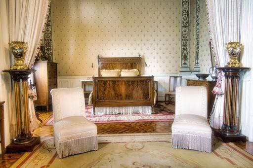 RECORD DATE NOT STATED An interior of ancient chambers inside the castle of Chapultepec *** An&Verkauf Interieur des altertuemlich Kammern innen der Schloß des Chapultepec 10161157