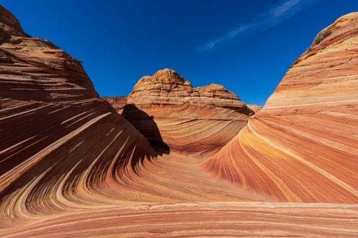 Creative Highlights World RECORD DATE NOT STATED The Coyote Buttes (The Wave) and the Vermilion Cliffs National Monument in Arizona, USA *** der Kojote Buttes der Woge und der zinnoberrot Klippen Nationaler Denkmal ÊIn Arizona, USA 12561434