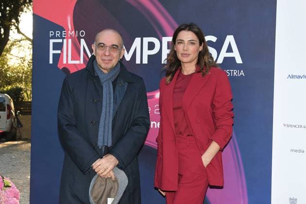 Rome , Casa del Cinema Film Enterprise Award 2023 , In the photo: Giuseppe Tornatore Luisa Ranieri  Copyright: xVincenzoxLandix xipa-agency.netx xVincenzoxLandix IPA_IPA37267336