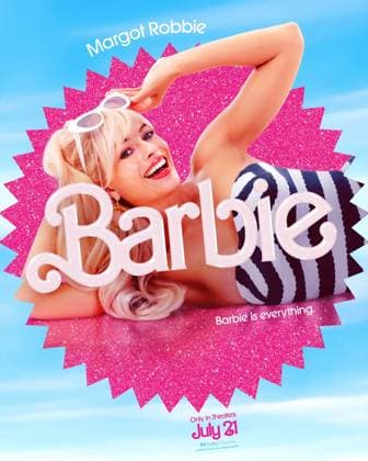 RECORD DATE NOT STATED BARBIE, US character poster, Margot Robbie as Barbie, 2023. Warner Bros. Courtesy Everett Collection PUBLICATIONXNOTxINxCANxCHNxFRAxITAxJPNxNORxPOLxRUSxESPxUKxUSA