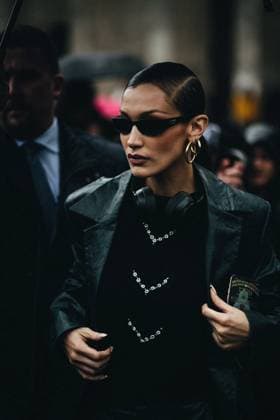 Mugler - Paris Fashion Week PAP AW20 290709 2020-02-26 Paris France Hadid, Bella  Copyright: xJean-baptistexSoulliatx xStarfacex STAR_290709_083