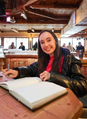 13 04 2023, Schladming, AUT, On the road in, Styria, Reportage, SMAGO Awarad, SMAGO Award, in the picture Vanessa Dollinger,