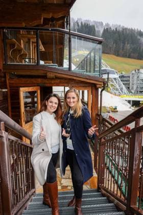 13 04 2023, Schladming, AUT, On the road in, Styria, Reportage, SMAGO Awarad, SMAGO Award, in the picture Sigrid and Marina, Sigrid Marina,