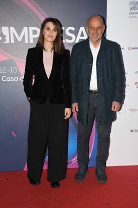 Rome , Casa del Cinema Film Enterprise Award 2023 , In the photo: Paola Cortellesi Riccardo Milani  Copyright: xVincenzoxLandix xipa-agency.netx xVincenzoxLandix IPA_IPA37287581