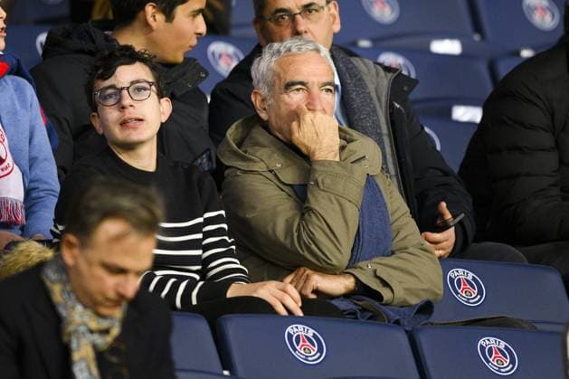 Raymond Domenech CELEBRITES : PSG vs RC Lens - Ligue1 - 15 04 2023 JBAutissier Panoramic 