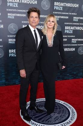 April 15, 2023, Los Angeles, CA, USA: Rob Lowe and Sheryl Berkoff attend the 9th Annual Breakthrough Prize Ceremony at the Academy Museum of Motion Pictures on April 15, 2023 in Los Angeles, California. Los Angeles USA - ZUMAs181 20230415_zea_s181_078 Copyright: xCraSHx